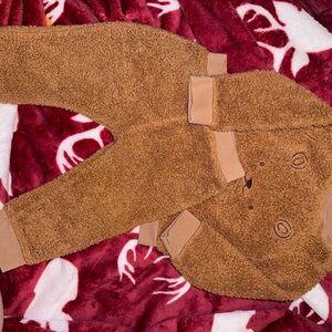 Cat & Jack Cozy Brown Sweatshirt and Pants | Fuzzy